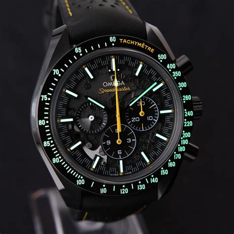 omega speedmaster dark side of the moon replica|omega apollo 8 watch price.